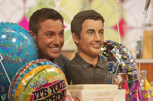 Gino D'Acampo birthday cake