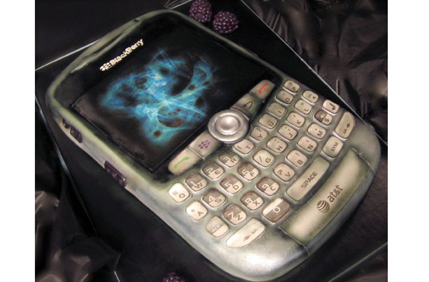 Mobile phone cake