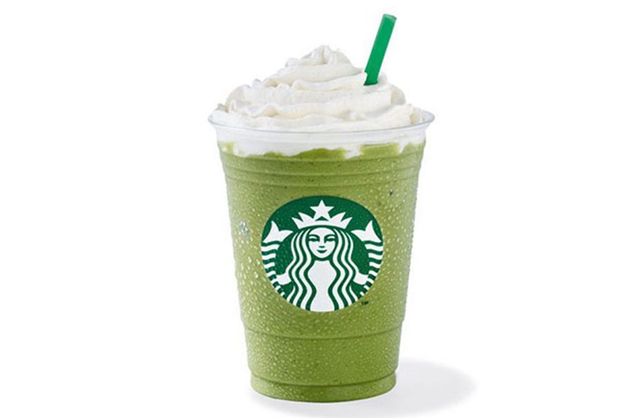 Starbucks Green Tea Frappucino