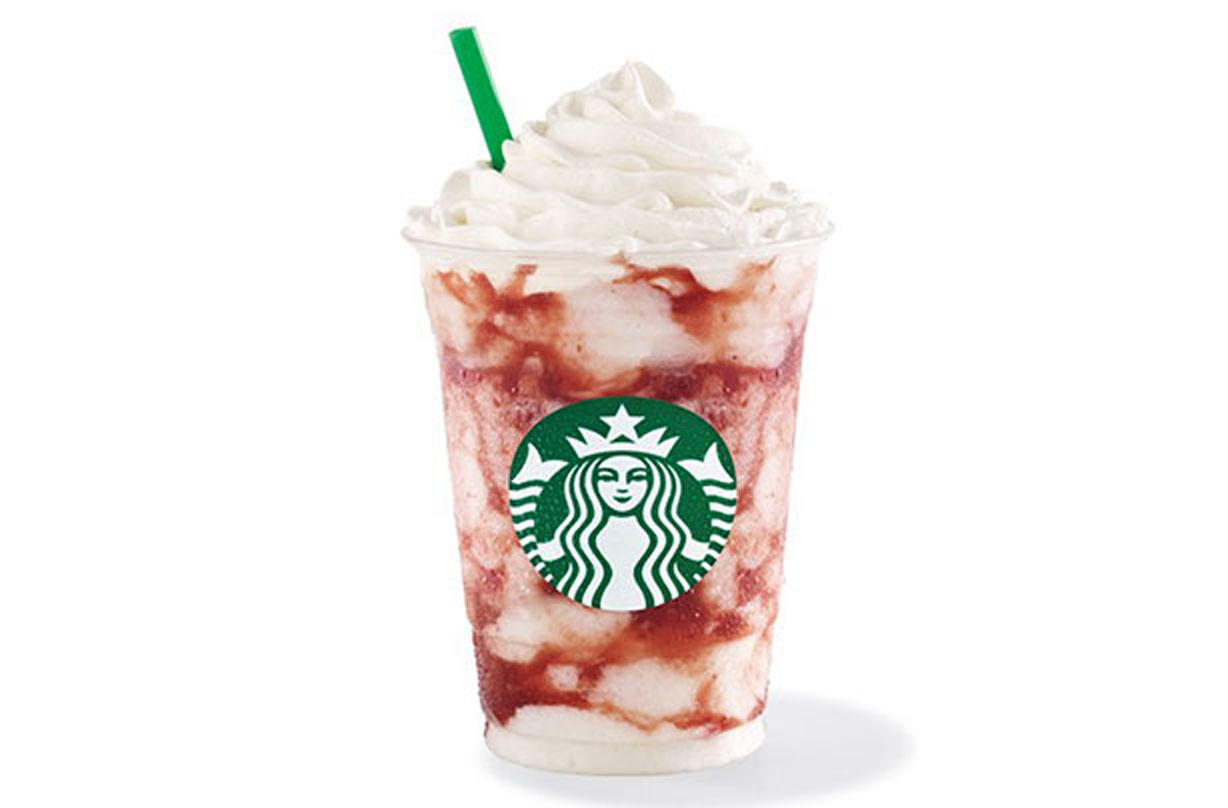 Starbucks Strawberries and Creme Frappucino