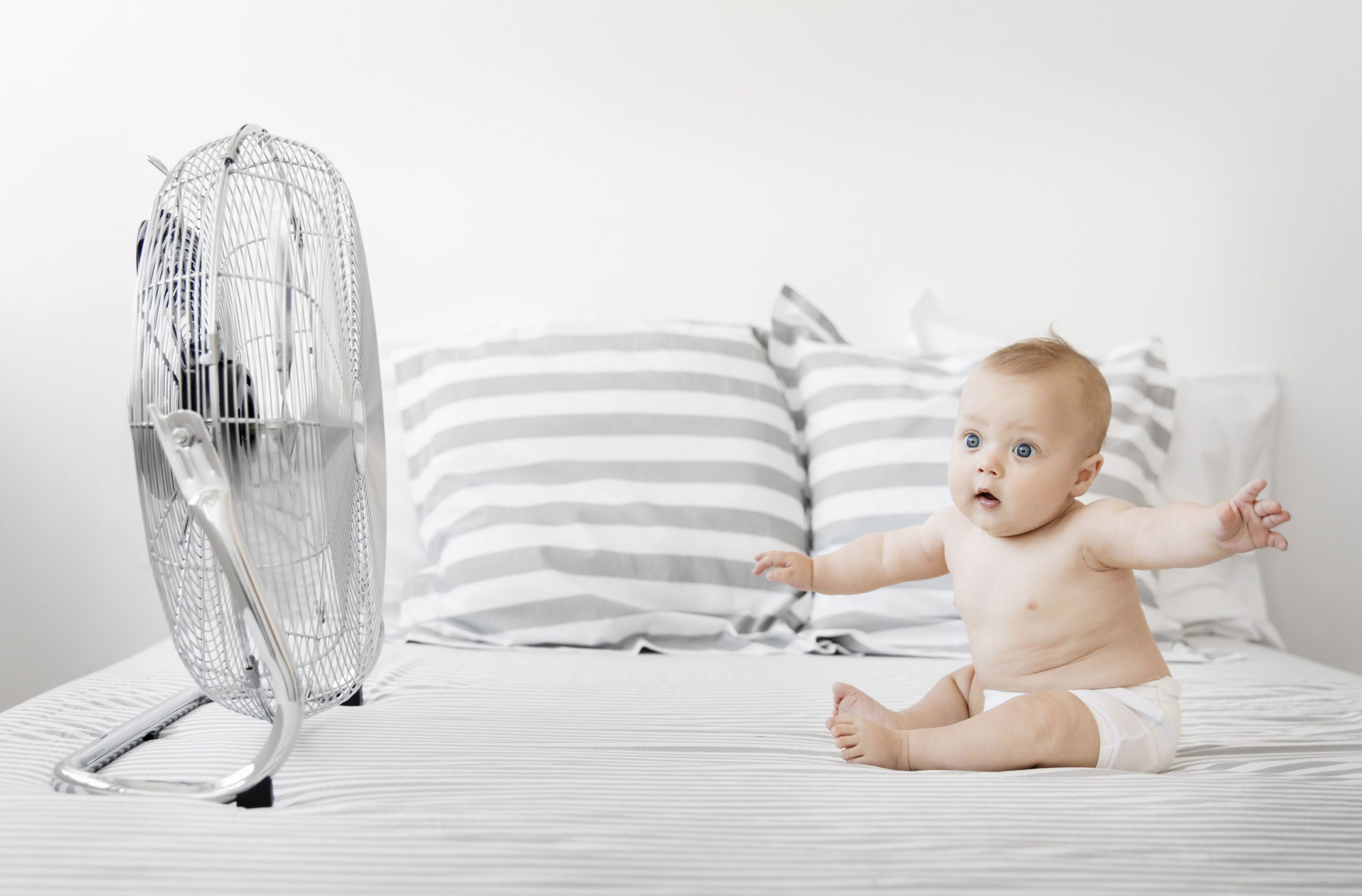 how to cool a baby down