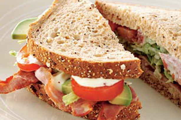 Bacon Lettuce and Tomato Sandwich