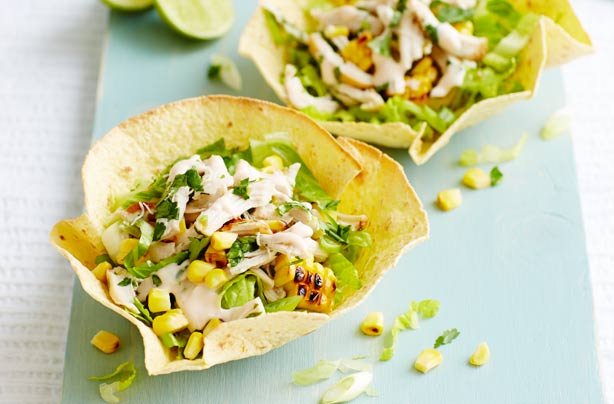 Chicken taco bowl