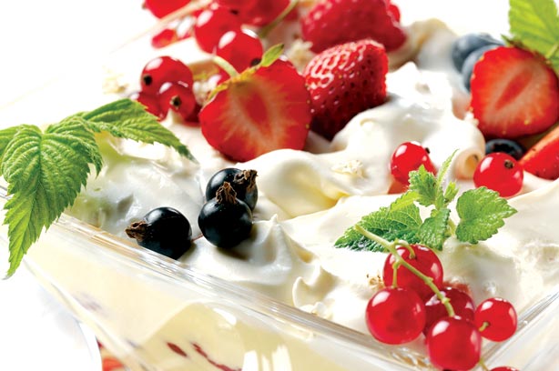 Summer dessert recipes: Elderflower trifle