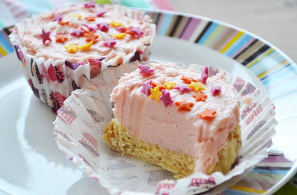 Summer dessert recipes: Mini Angel Delight cheesecakes