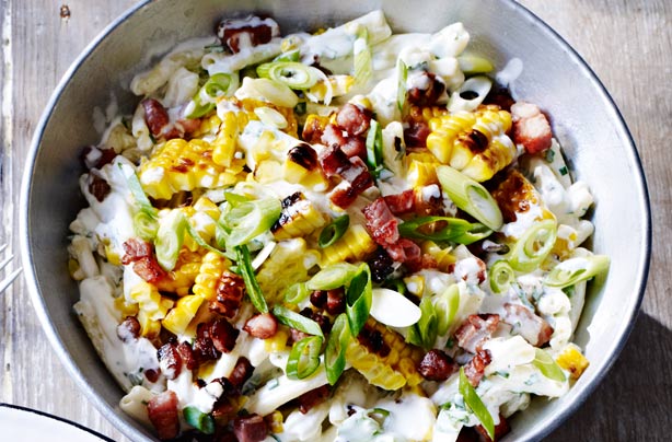 Ranch pasta salad
