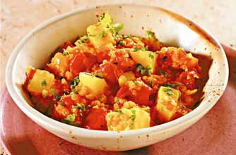 Red lentil stew