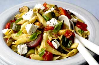 Roasted ratatouille pasta