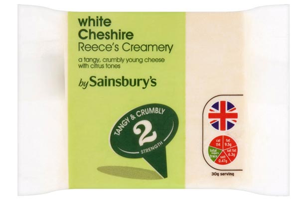 Sainsbury's white Cheshire