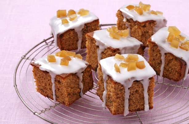 Gingerbread cubes
