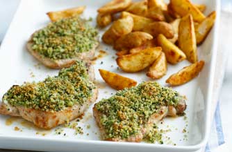 Essentials magazine, chop chop pork steak