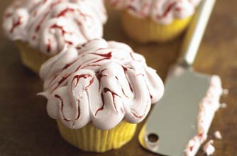 Easy Halloween cupcakes: Annabel Karmel's Halloween brain cupcake recipe