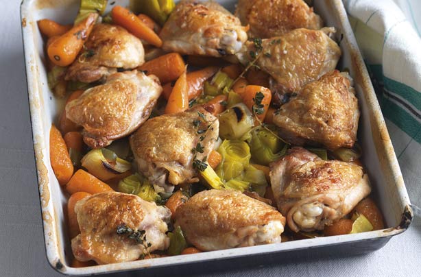 Farmhouse chicken braise