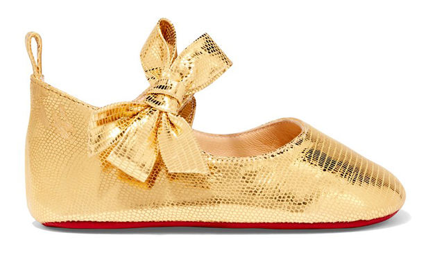 Christian Louboutin releases baby shoe 