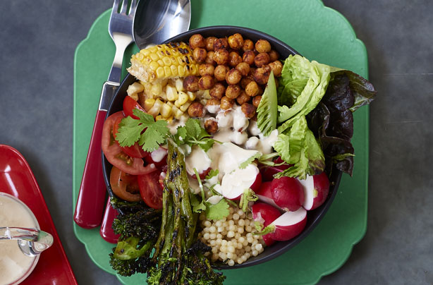 No meat no dairy Buddha bowl
