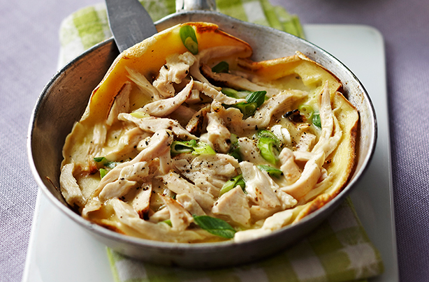 chicken spring onion pancakes
