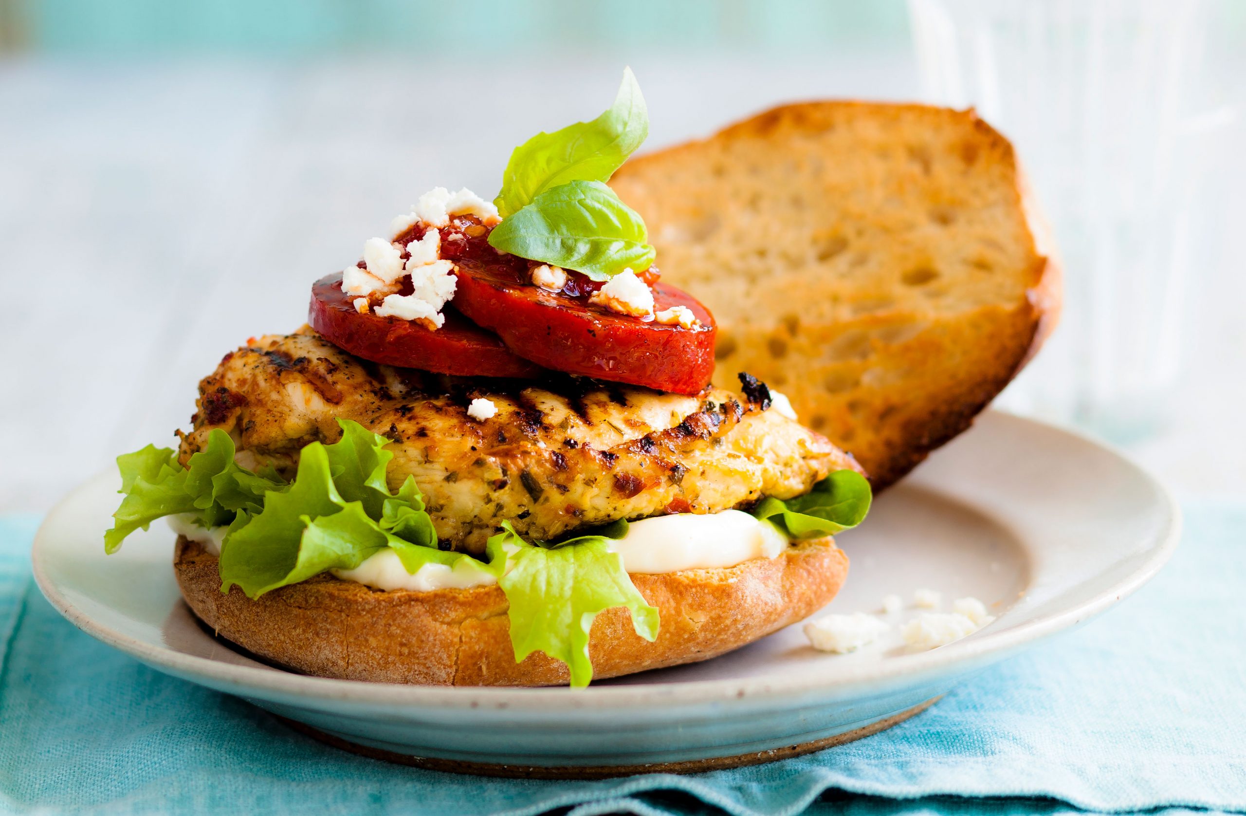 Chicken And Chorizo Burger American Recipes GoodtoKnow