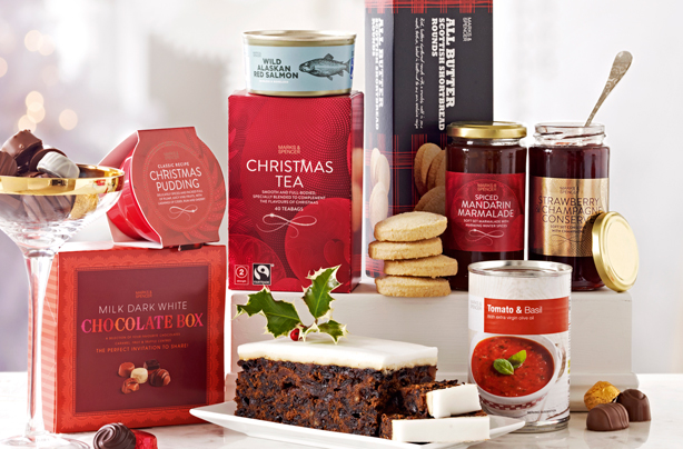 Christmas food hampers 2017 under £30
