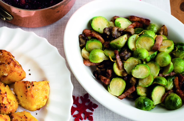 Gordon Ramsay's brussel sprouts with pancetta