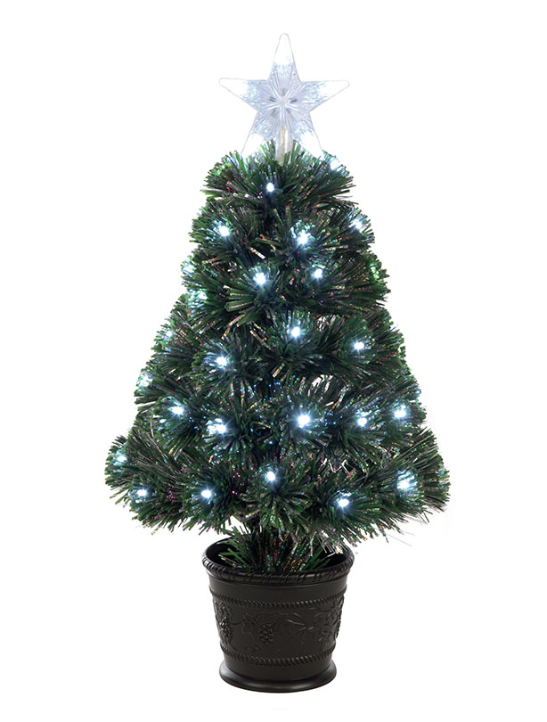2ft fibre optic artifical Christmas tree, £22, Debenhams