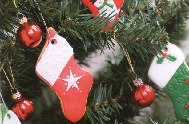 Christmas biscuits recipes: Striking stockings