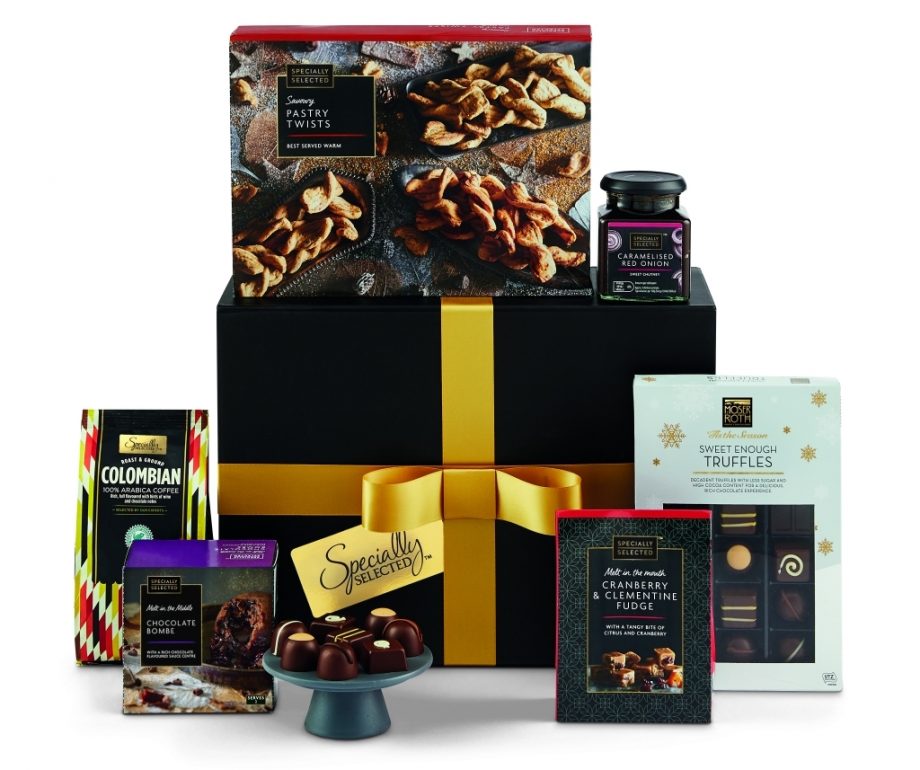 Christmas hamper from Aldi