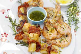 prawns barbecue