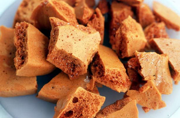 Homemade honeycomb