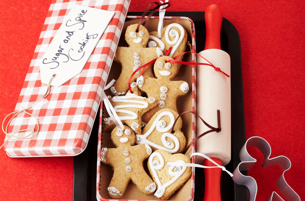 Christmas biscuits recipes: Sugar and spice cookies