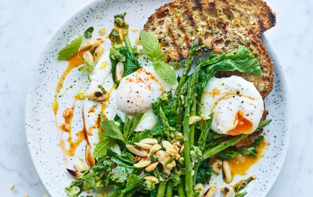 High protein breakfast: Joe Wicks' Turkish eggs