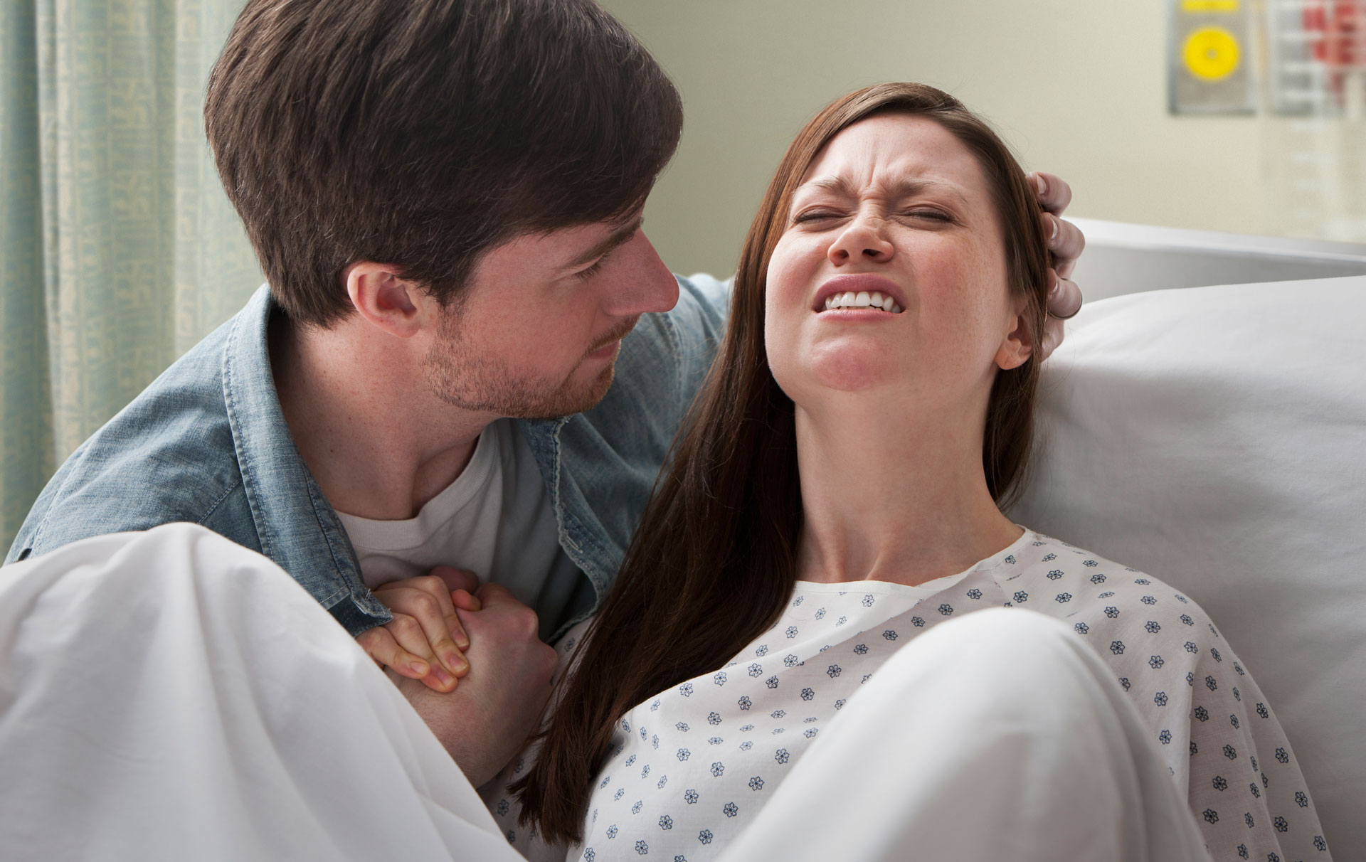 giving birth