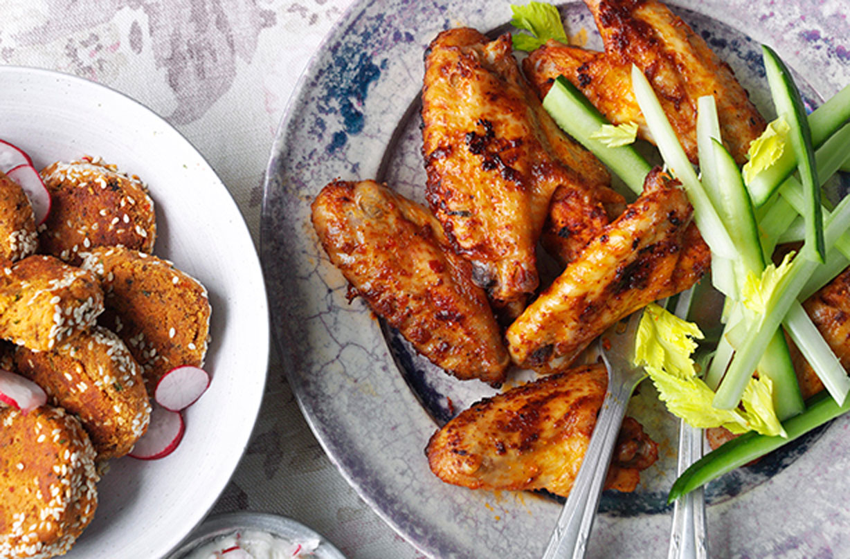 Honeyed Chicken Wings
