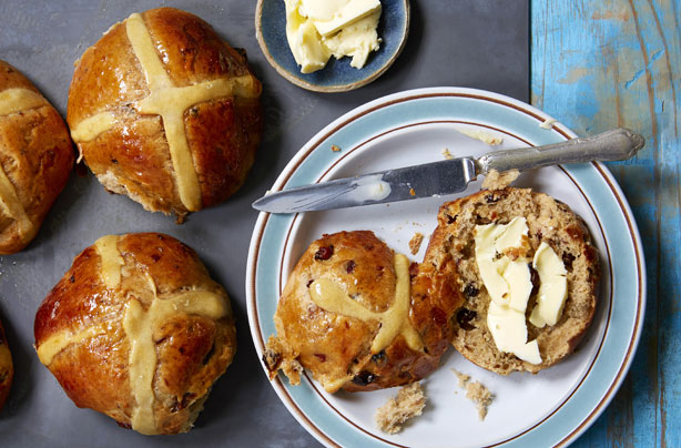 Hot cross buns recipe