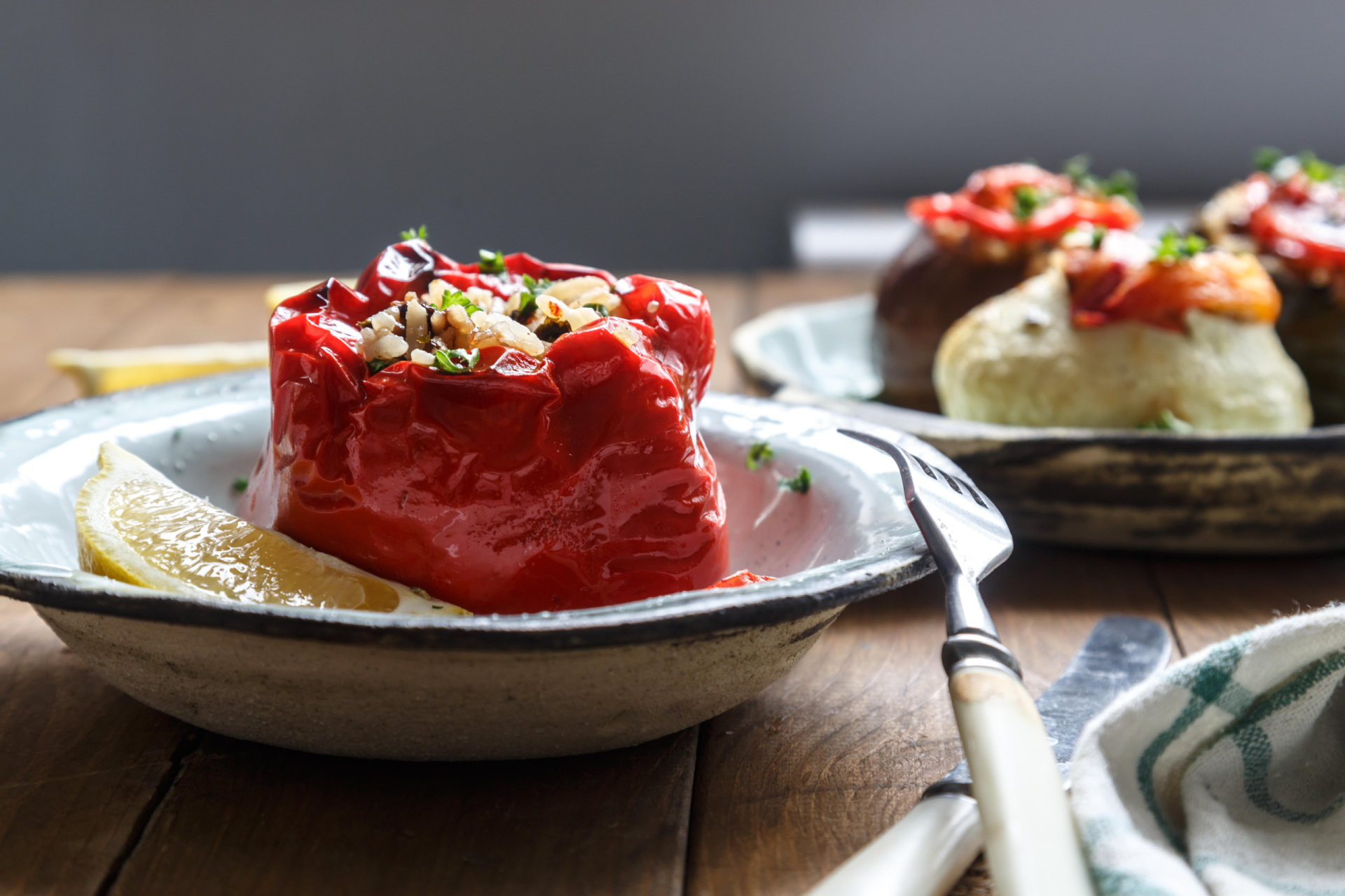 How to freeze stuffed pepper