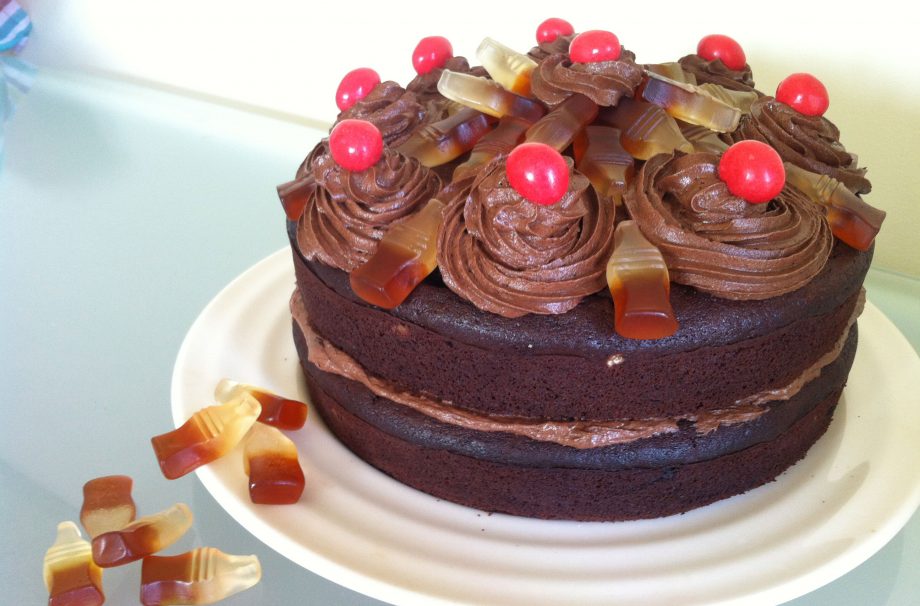 Chocolate cola cake