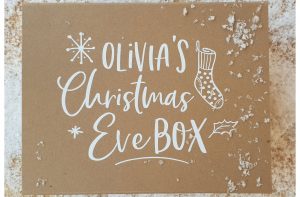 Homemade Christmas Eve boxes