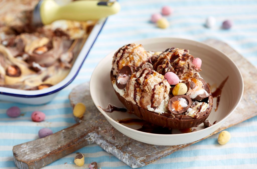 Creme Egg Ice Cream Dessert Recipes GoodtoKnow