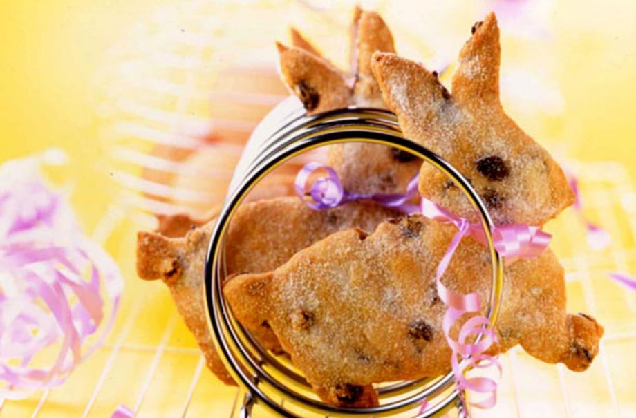 Easter bunny biscuits