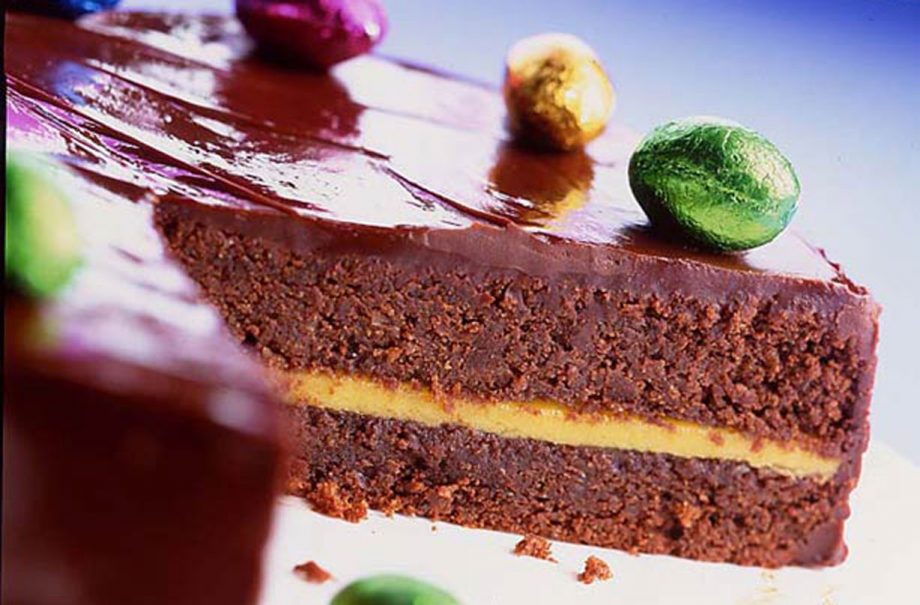 Easter chocolate torte