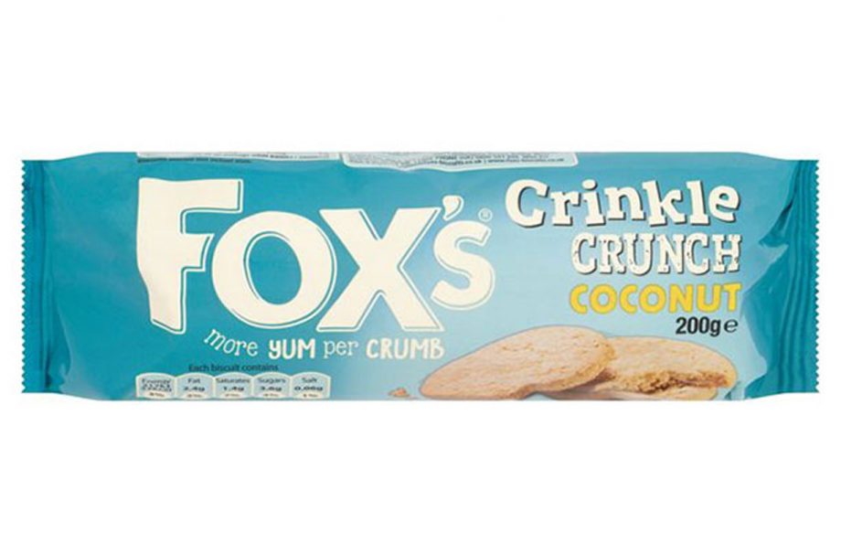 Fox’s Crinkles Coconut: 5/10