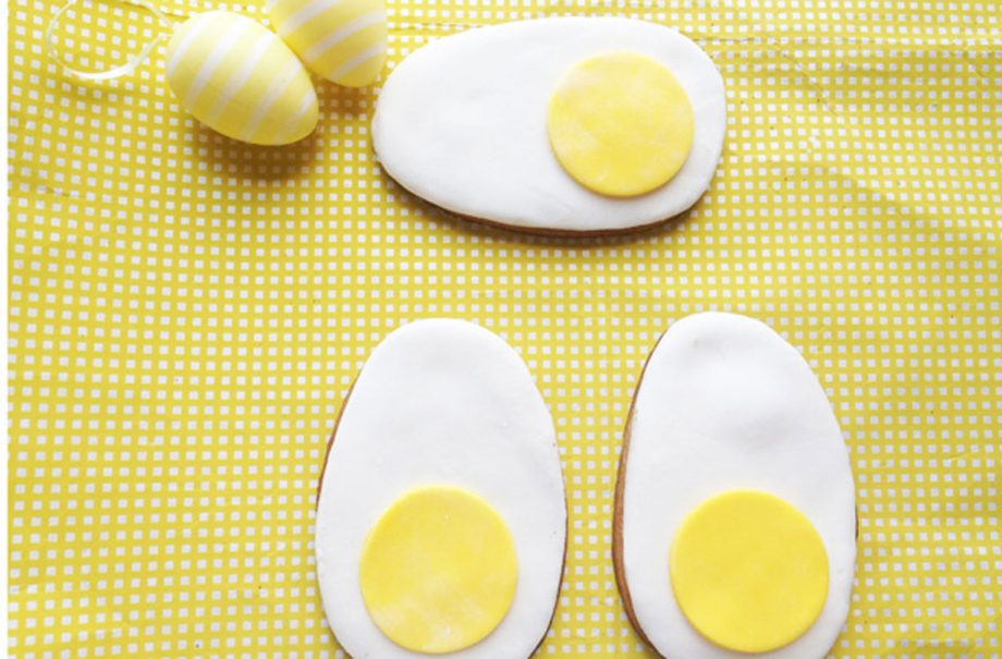 Fried egg biscuits