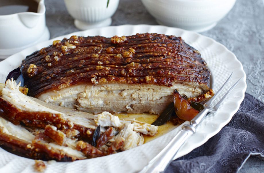 Hairy Bikers' roast belly of pork