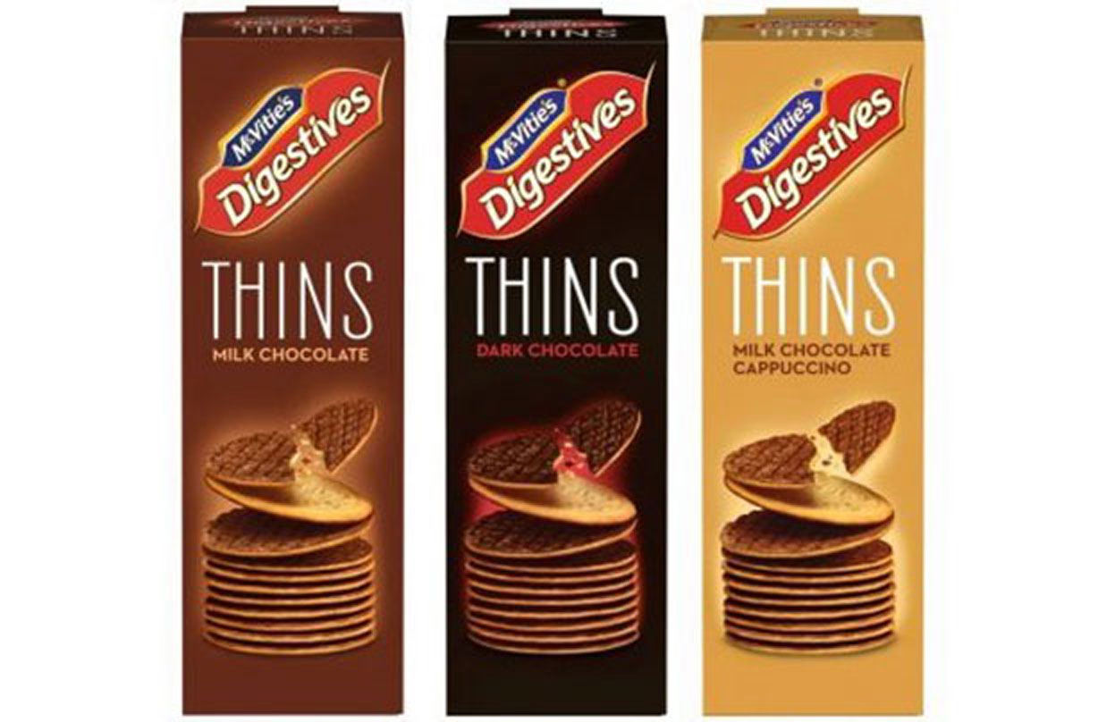 Healthy biscuits: McVitie’s Digestive Thins: 10/10