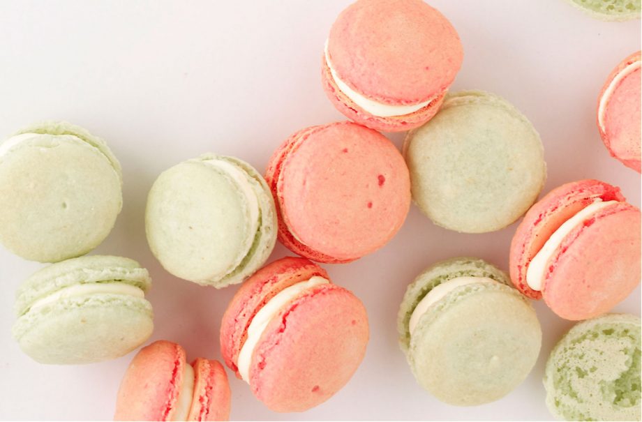 Pretty pastel macaroons