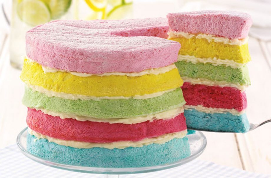 Rainbow cake