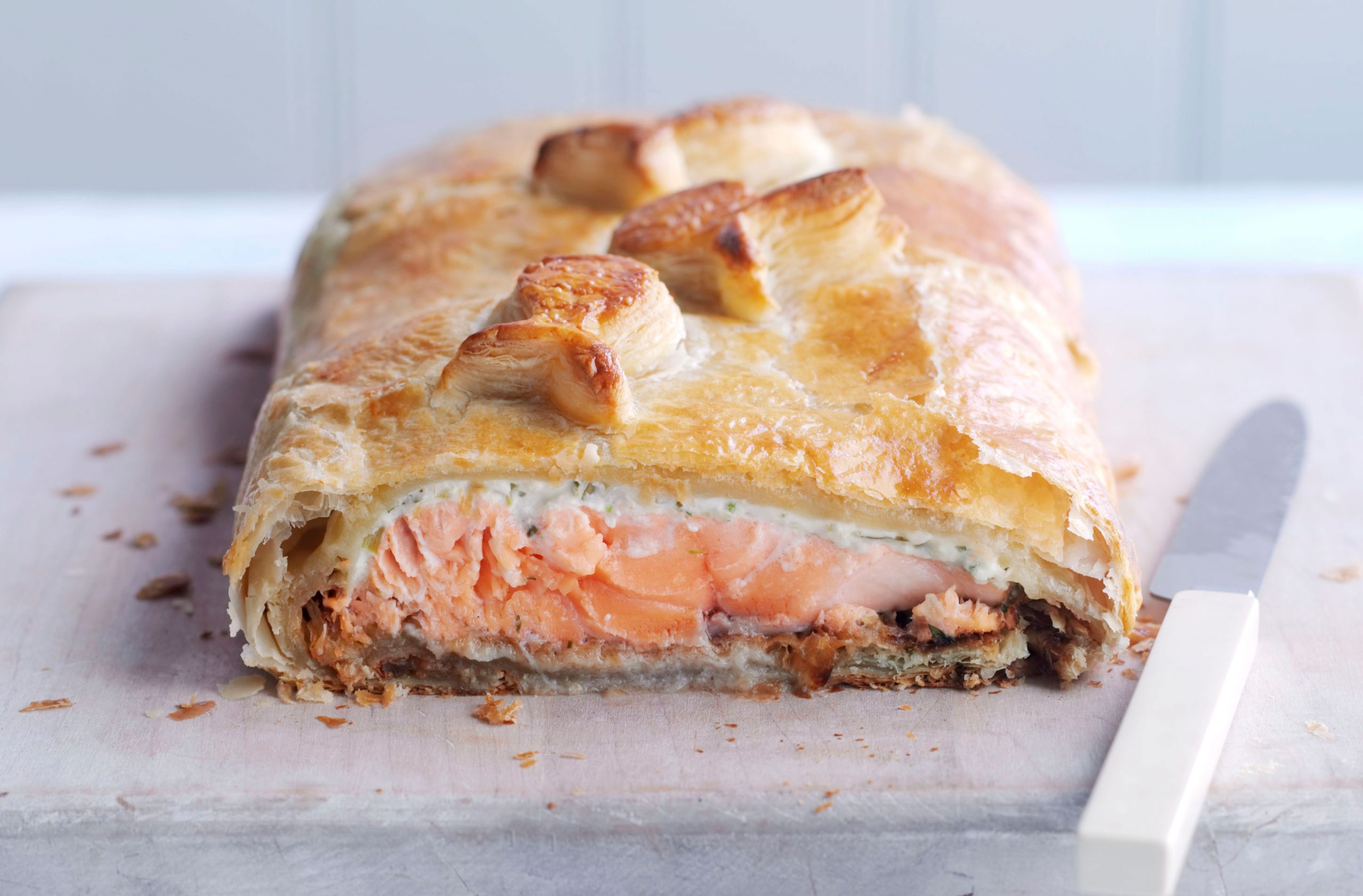 Salmon en croute
