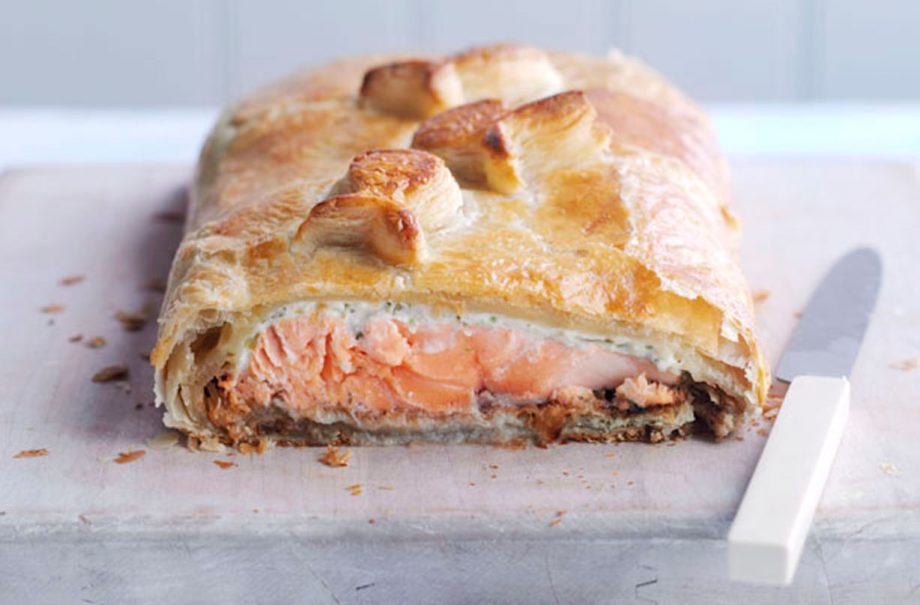 Salmon en croute