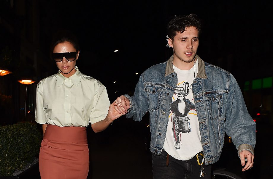victoria beckham and brooklyn beckham