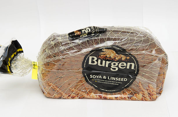 Burgen soya and linseed sliced bread
