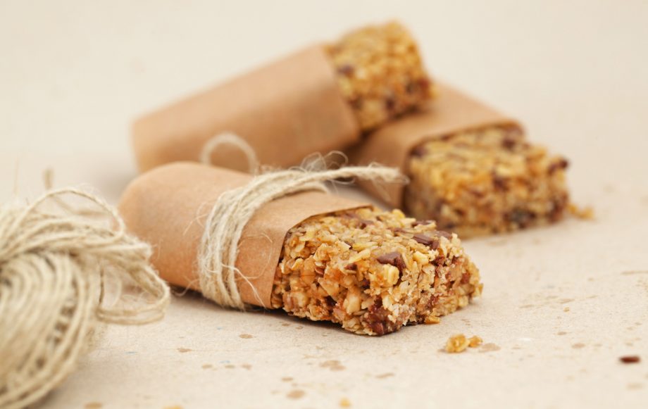 Chocolate and pecan flapjacks